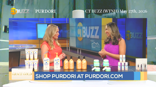 Purdori's Hydrating Facial Masks Featured on WTNH's CT Buzz for Summer Glow